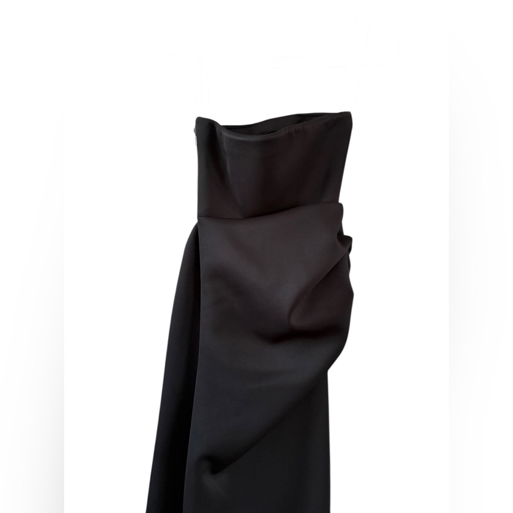 Jovani Black Strapless Dress - Picture 3 of 13